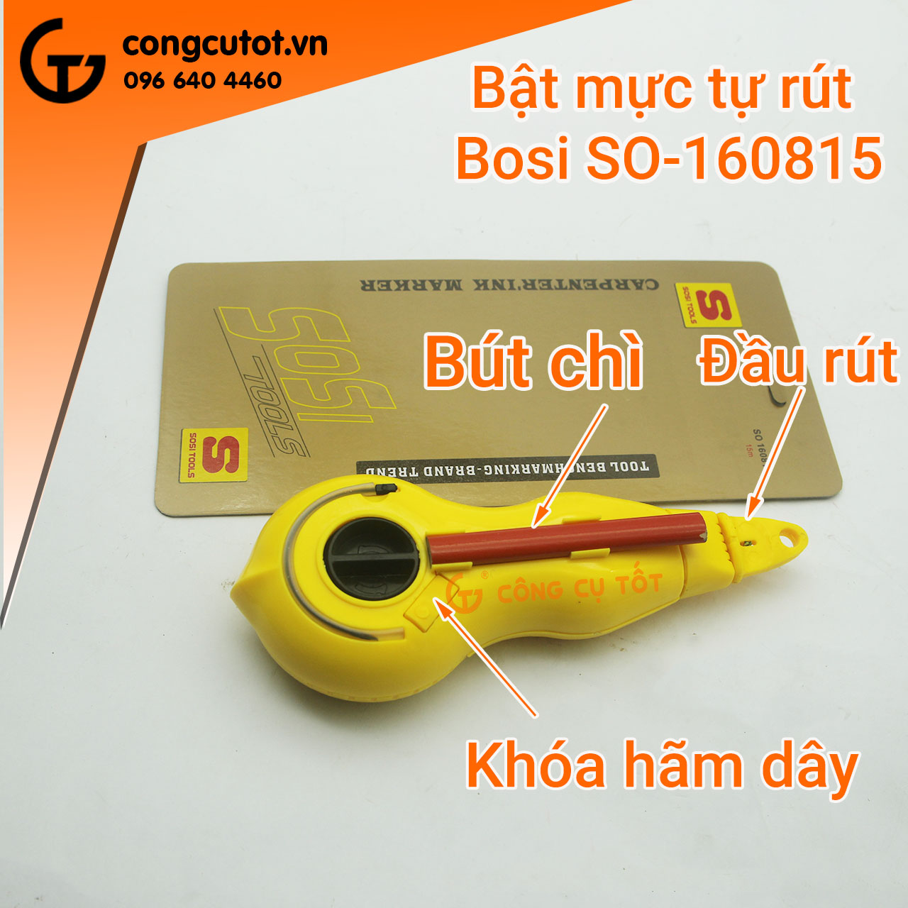 Búng mực Bosi SO-160815 15m
