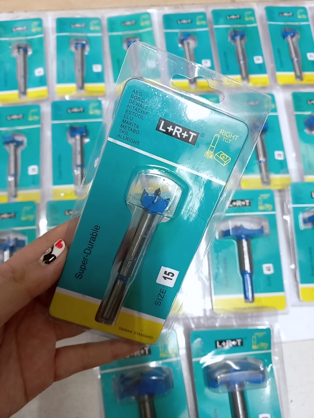 Mũi Khoét Gỗ Xanh Đủ Size Từ Φ15 đến Φ60