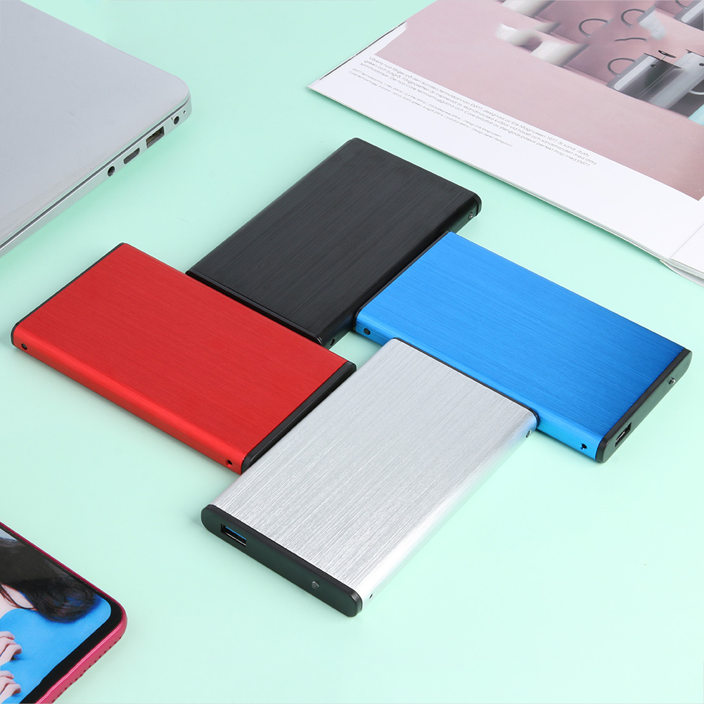Hộp Ổ Cứng Gắn Ngoài USB 3.0, Vỏ Ổ Cứng SSD 6Gbps 2.5 Inch Bằng Hợp Kim Nhôm