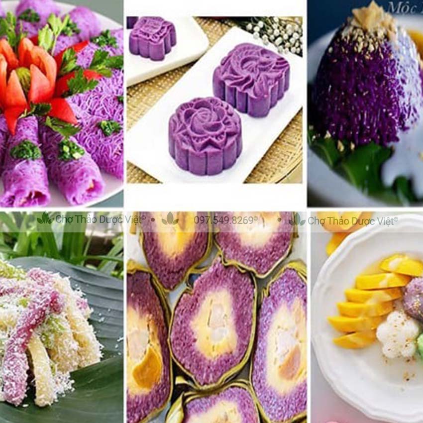 Lá Cẩm Tím Khô 100g - Chợ Thảo Dược Việt