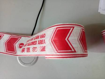 Cuộn dây rào cảnh báo khu vực cấm vào( 5 cuộn)