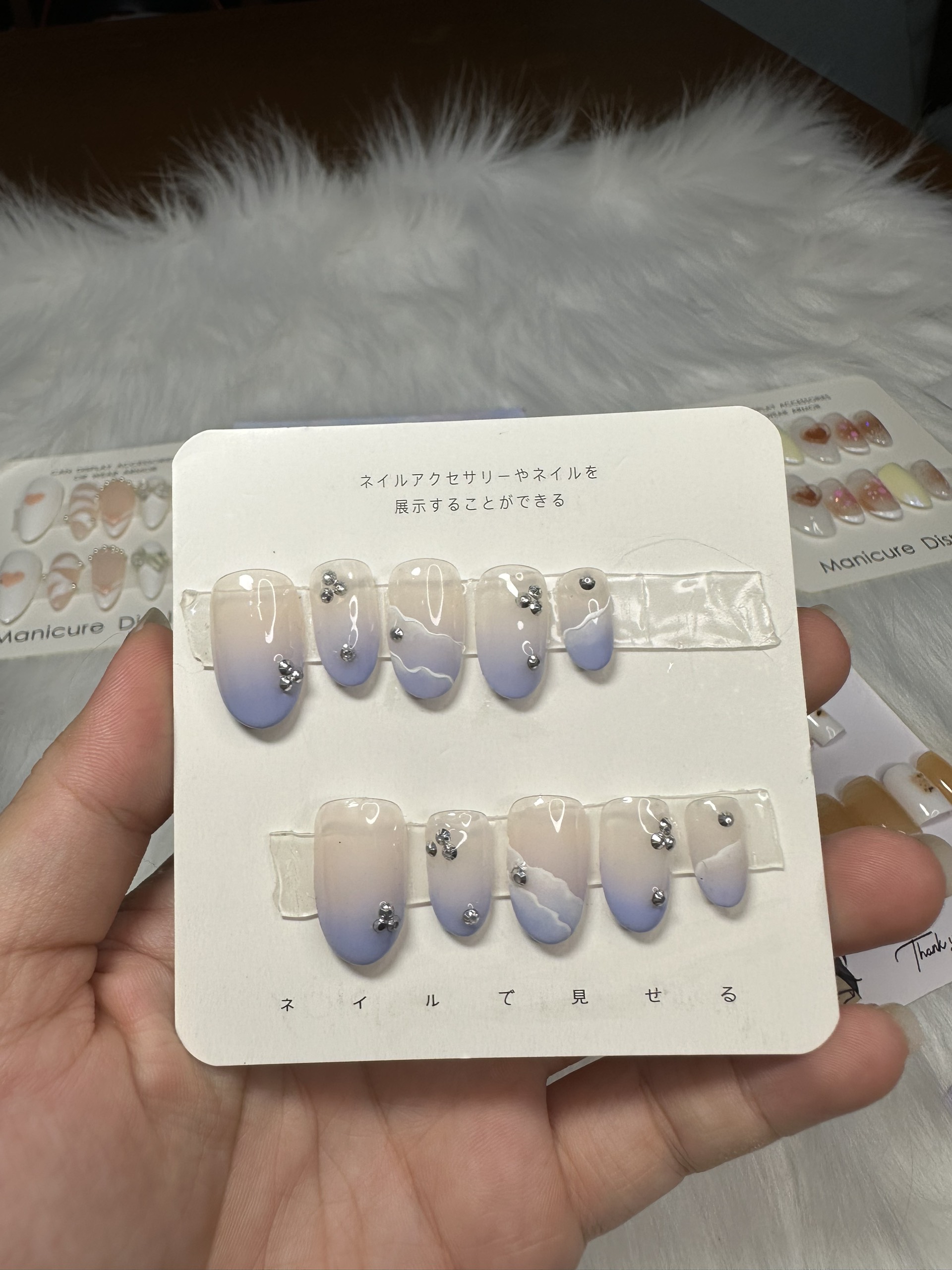 (THANH LÝ) NAILBOX THIẾT KẾ SẴN, MÓNG GIẢ KHÔNG CHỌN SIZE KHÔNG CHỌN FORM