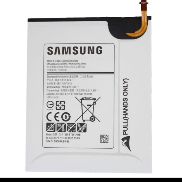 Pin samsung galaxy tab t560/t561/t565/tab e 9.6/eb-bt561abe/t561y