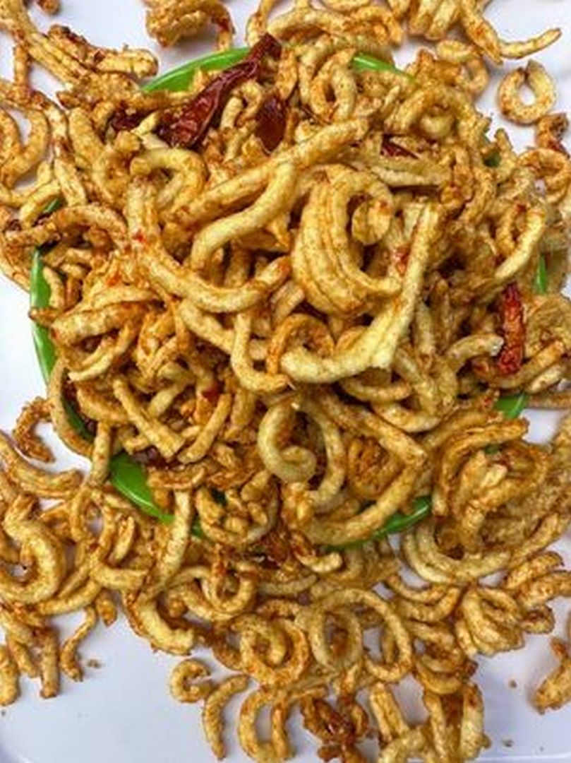 Bì heo sấy bơ tỏi - siêu ngon 200g