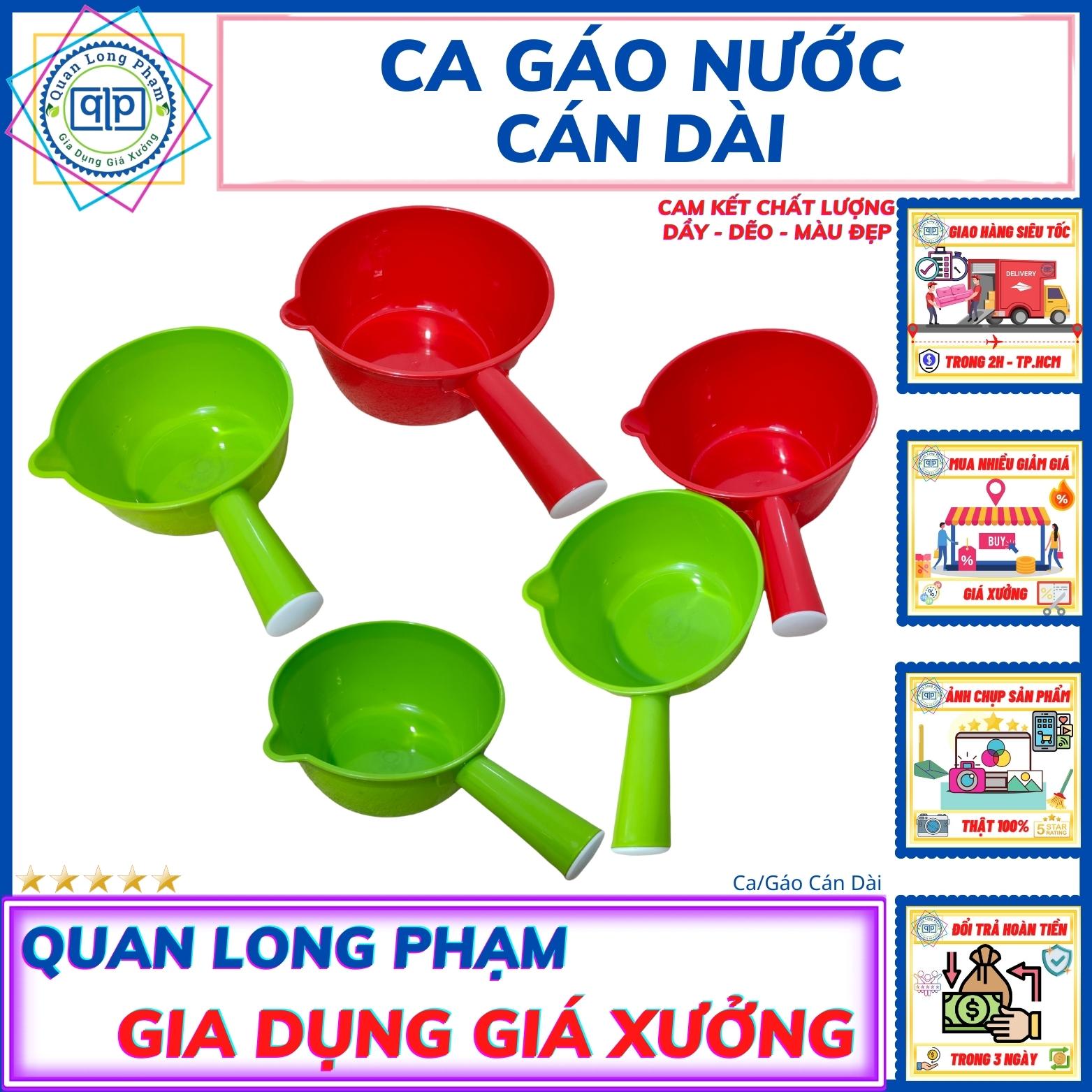 [FREESHIP MAX] Gáo Nước -  Ca Nhựa Múc Nước Cán Dài