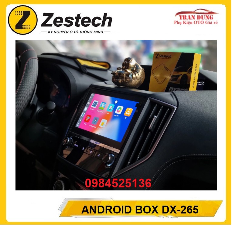 [HÀNG CHÍNH HÃNG] Android Box Zestech Dx265(Tích Hợp Cam Hành Trình,Hỗ Trợ Lái Xe An Toàn).ANDROID BOX Cho Màn Hình Zin TRÊM Ô TÔ
