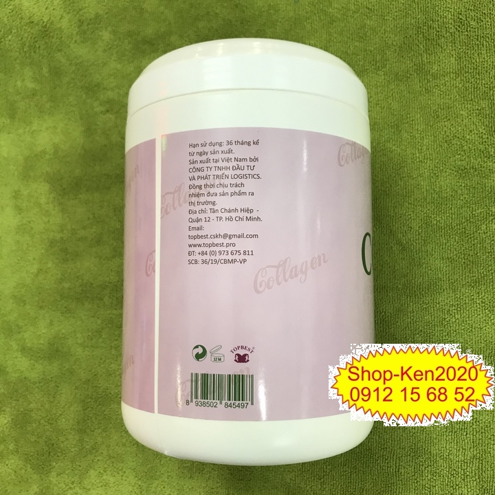 Kem hấp phục hồi tóc Topbest Collagen 1000ml