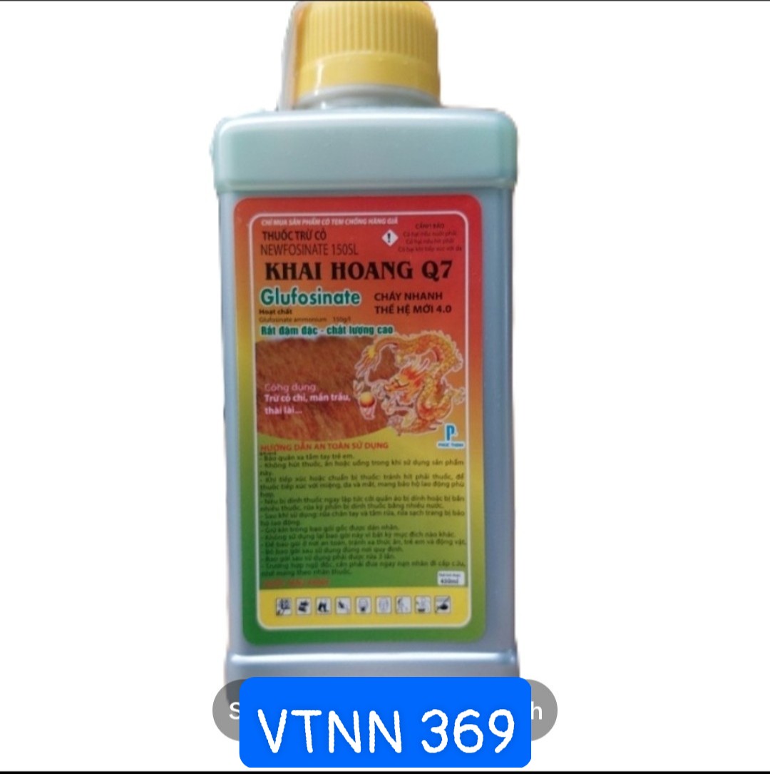 Thuốc trừ cỏ KHAI HOANG Q7 COMBO 10 CHAI 900ML