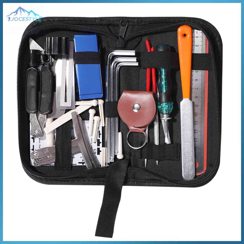36 in 1 Professional Guitar Repair Tool Kit String Tuning Wrenches Tools