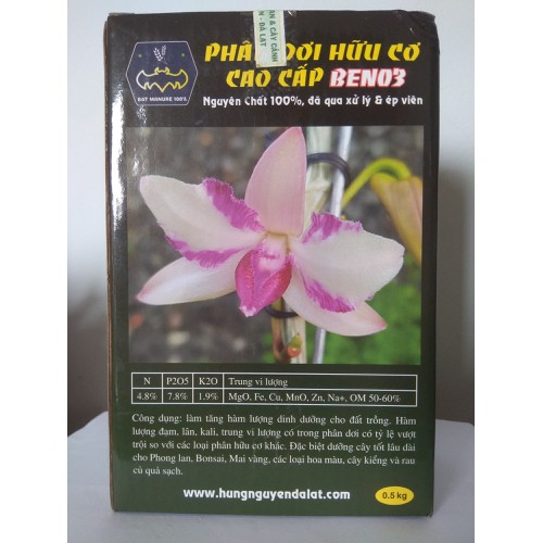 Phân dơi hùng nguyễn đà lạt beno3 0.5kg