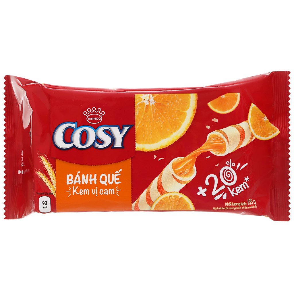 Bánh Quế Cosy 135G - Socola