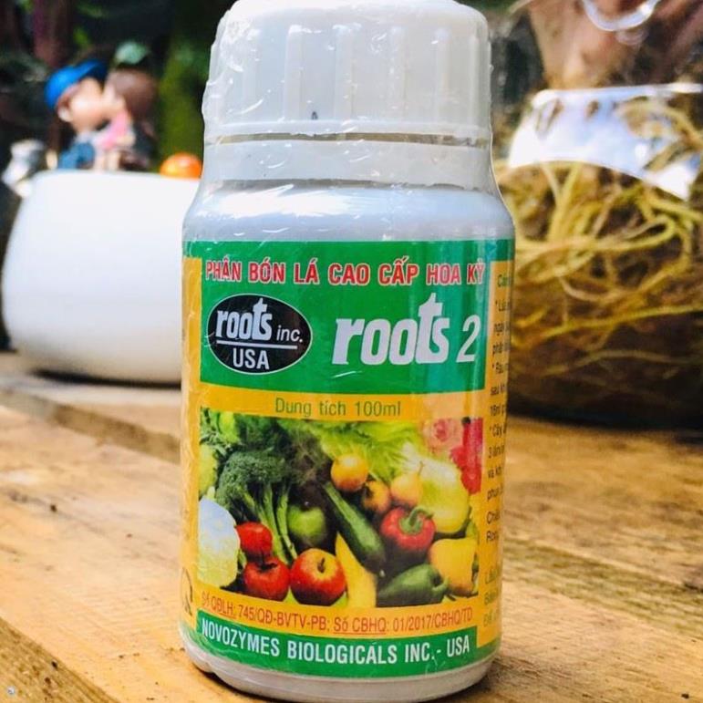 Kích ra rễ roots 2 - phân bón lá roots2 - ra rễ cực mạnh roots2