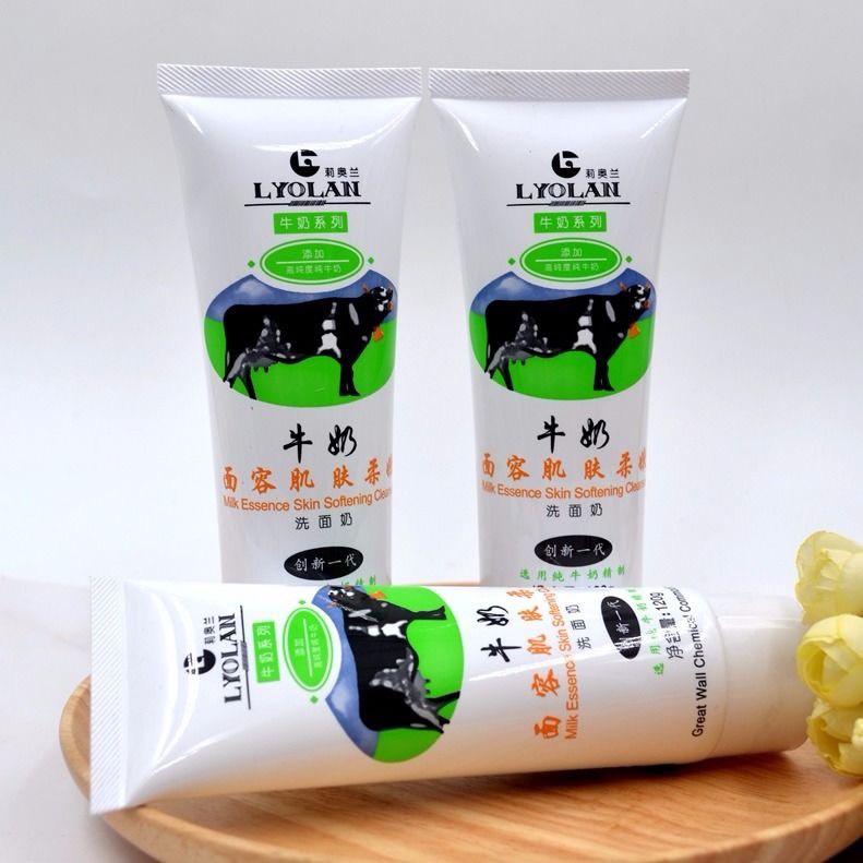 [HCM]Combo 03 Tuýp srm Bò Làm Trắng Da LYOLAN 120G
