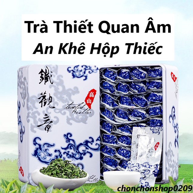 TRÀ THIẾT QUAN ÂM Hảo Hạng (Hộp thiếc có 30 gói)