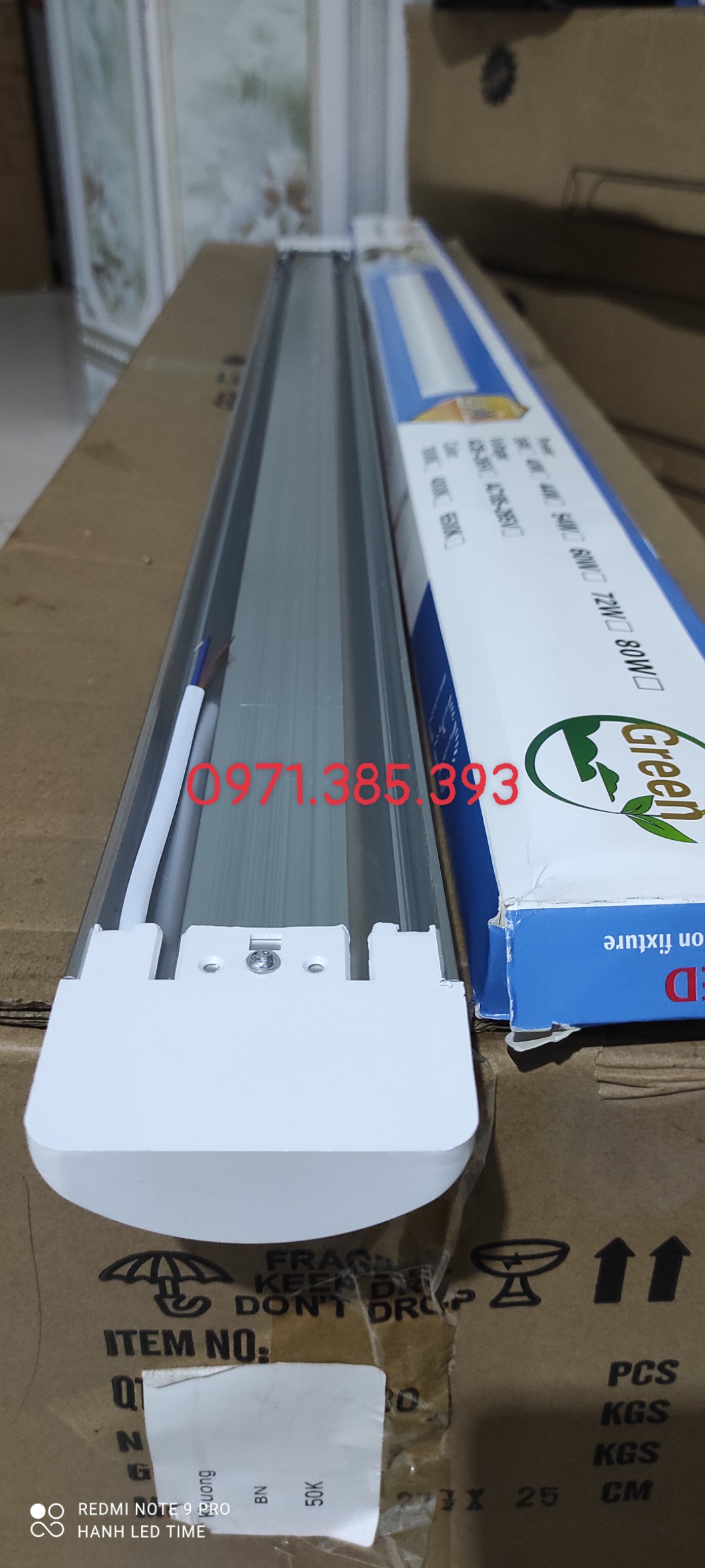 Combo 10 Bóng đèn tuýp led bán nguyệt siêu sáng 1,2m