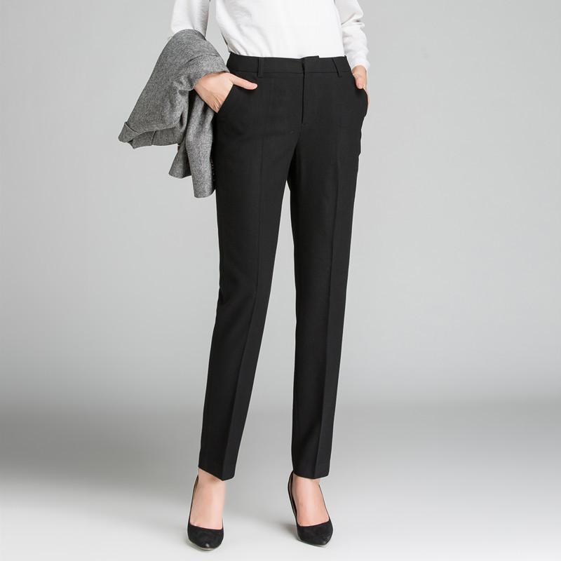 [HCM] ShopPRO - Quần Tây Công Sở Quần Tây Nữ Quần Tây Hàn Quốc Quần Baggy Quần Ống Rộng Quần Tây Phối Phụ Kiện Quần Tây Công Sở Nữ Phối Nút Cách Điệu 3089