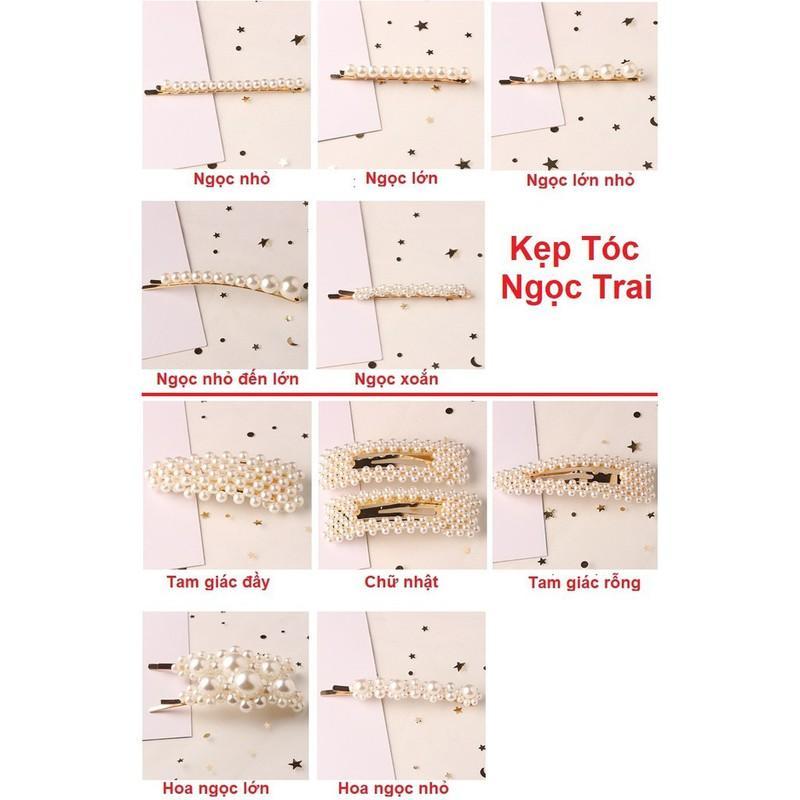 [HCM]Kẹp tóc ngọc trai