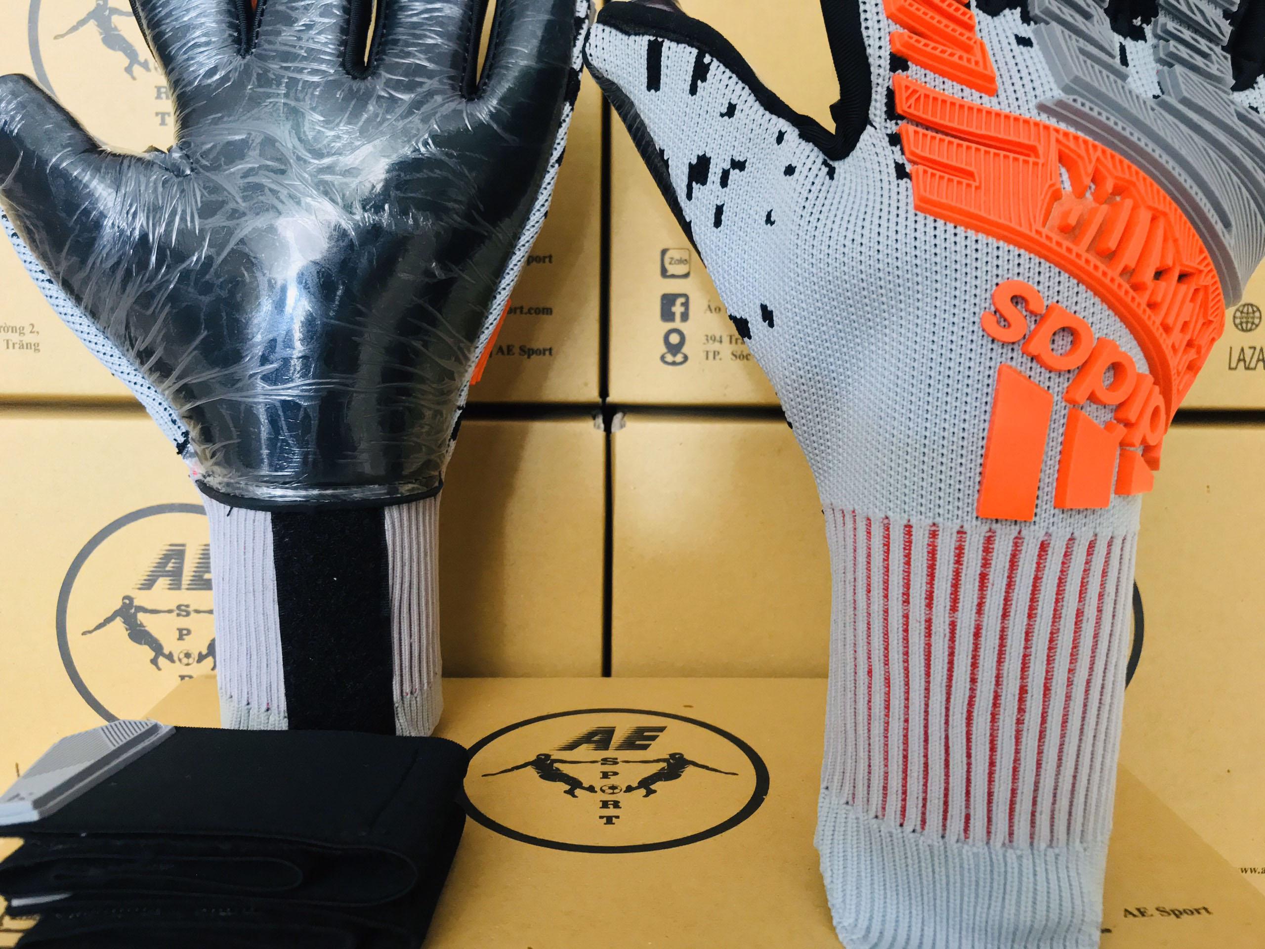 Găng Tay GK Predator Pro - Xám Cam
