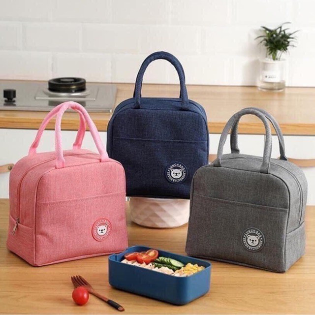 Túi giữ nhiệt, túi đựng cơm / túi cách nhiệt đựng cơm chống thấm nước bento - túi đựng hộp cơm giữ nhiệt chống thấm nước tiện dụng tiện dụng
