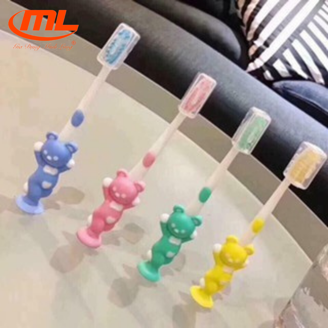 SET 4 BÀN CHẢI ĐÁNH RĂNG DỄ THƯƠNG CHO BÉ