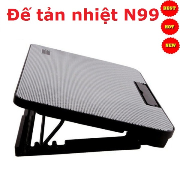 Bảng giá Đế tản nhiệt laptop N99 2 FAN nghiêng 45 độ Phong Vũ
