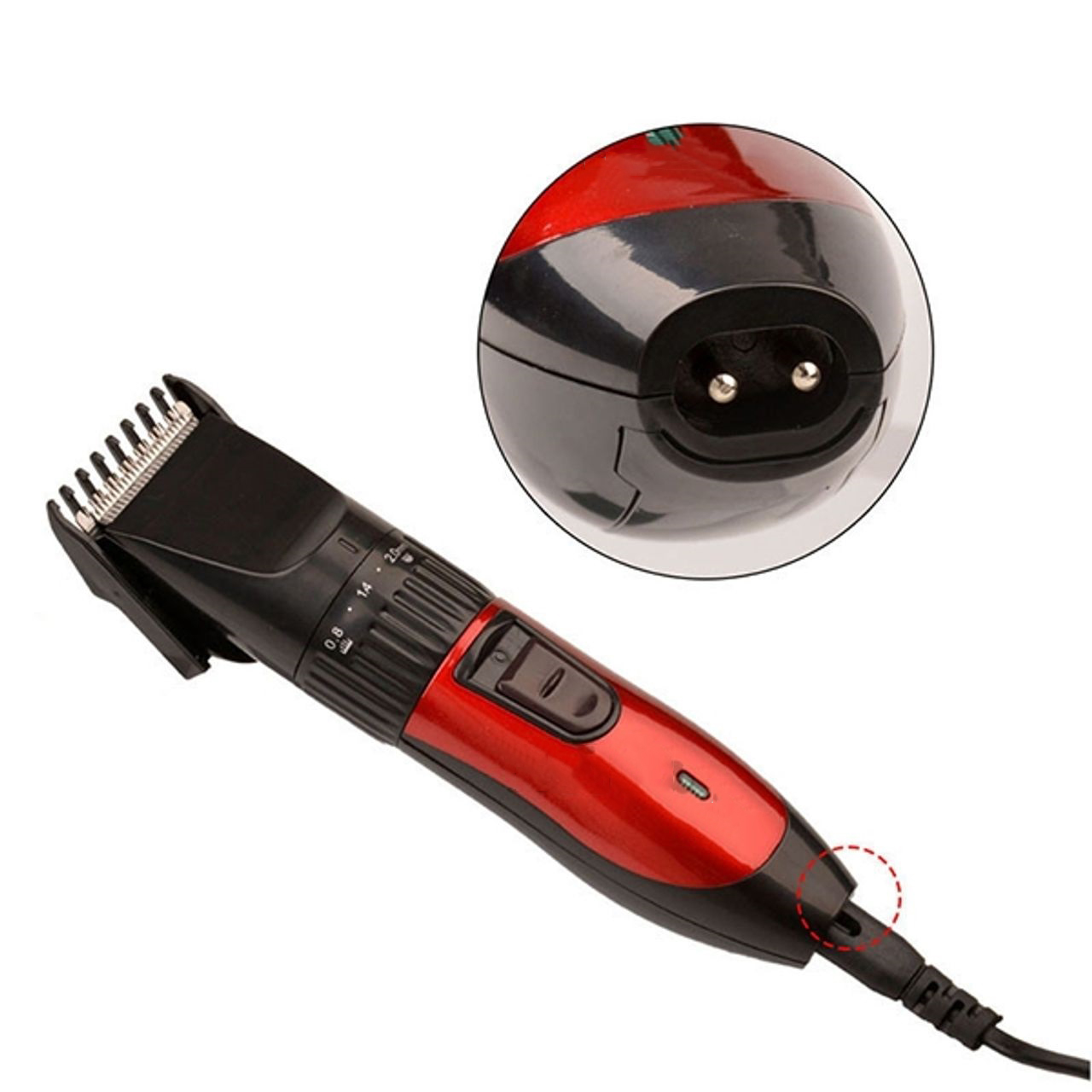 TÔNG ĐƠ CẮT TÓC TRẺ EM KM - 730 [ Tông đơ hớt tóc - Tông đơ trẻ em - Máy hớt tóc - Máy cắt tóc ]