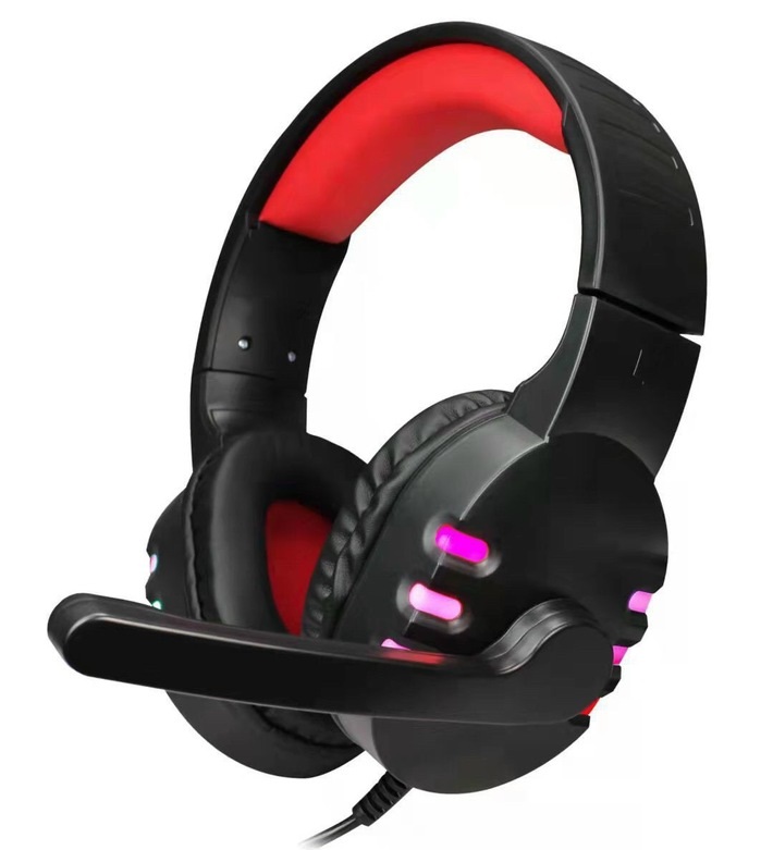 Tai nghe chụp tai gaming headset a68 có led cực hay