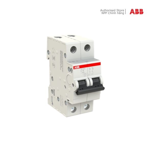 Cầu dao tự động ABB MCB 2P 16A 4,5kA (SH202L-C16)