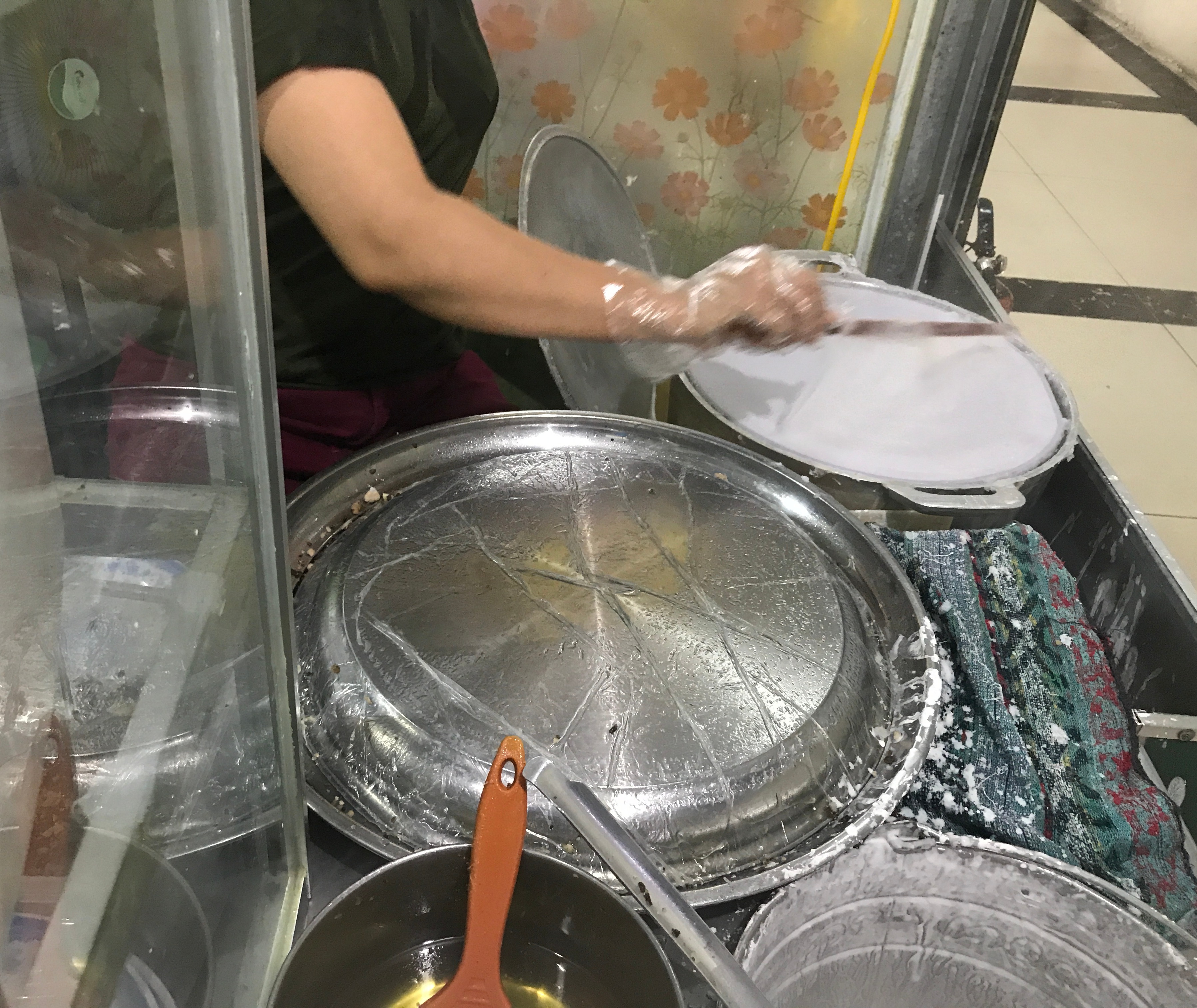 Vải tráng bánh cuốn 55cm