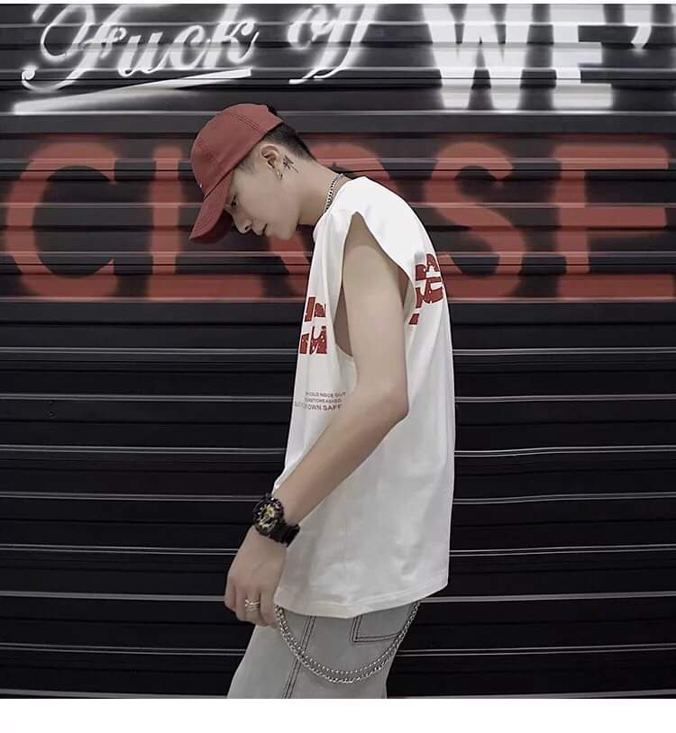 Áo thun Tanktop Oversize WOLLAGEE Unisex