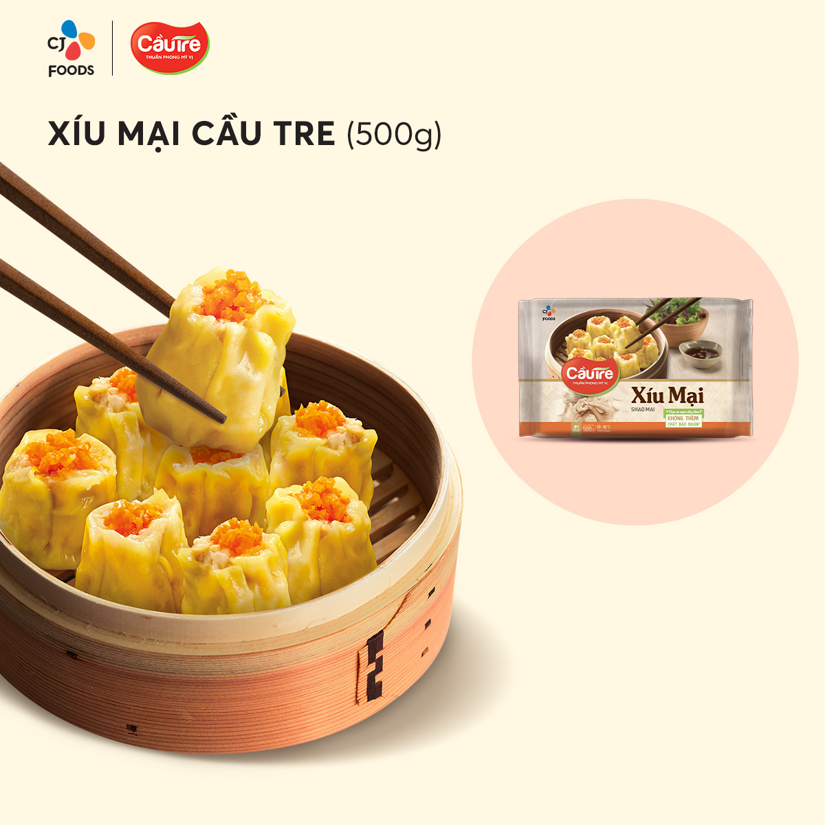 [Hỏa tốc] Xíu mại Cầu Tre   500g