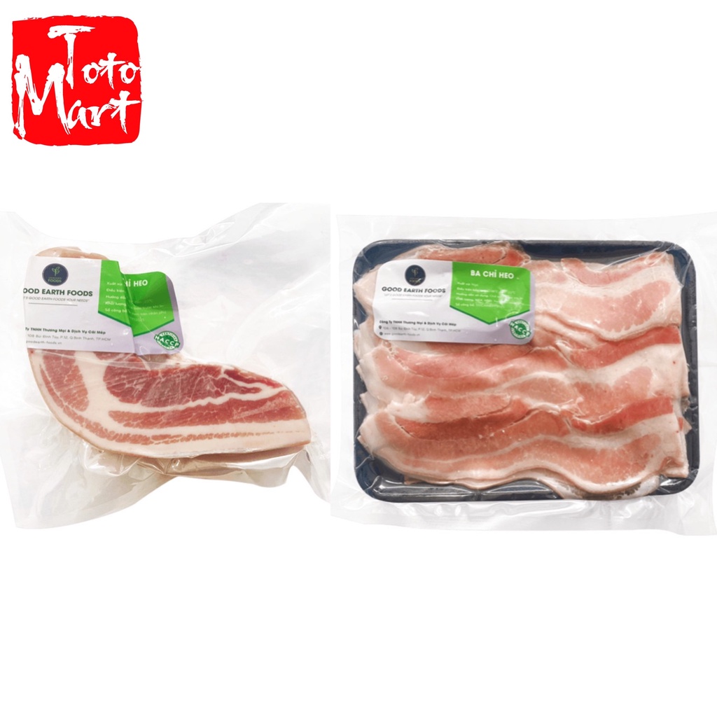 Thịt ba chỉ heo (500g)
