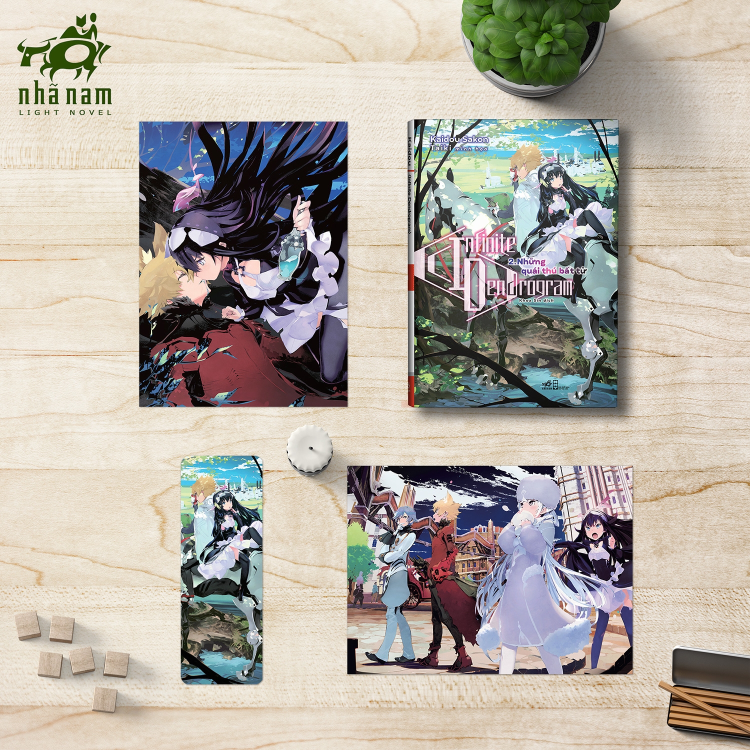 Fahasa - Infinite Dendrogram - Tập 2: Những Quái Thú Bất Tử - Tặng Kèm 1 Bookmark + 2 Postcard