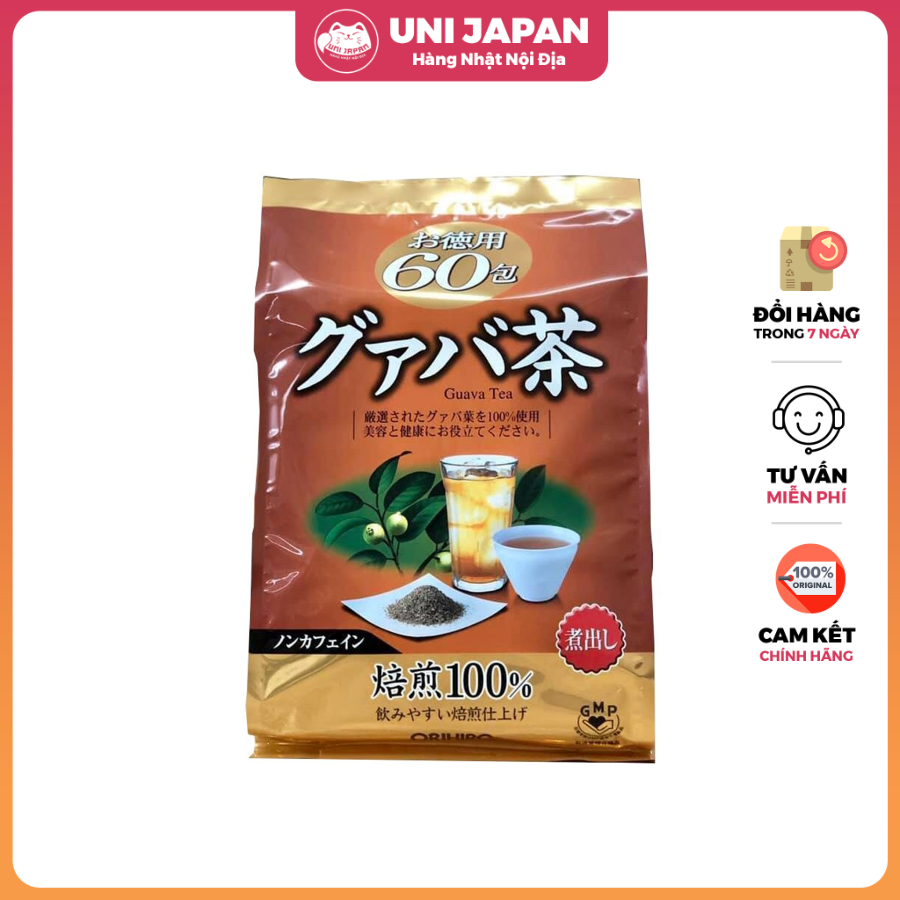 Trà Ổi giảm cân Orihiro Nhật Bản - 60 gói