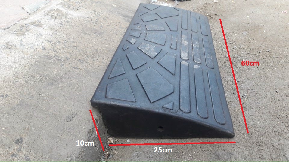 TẤM CAO SU KÊ BẬC THỀM CAO 10CM