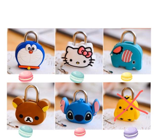 Ổ Khoá MiNi Hình Thú Siêu CuTe