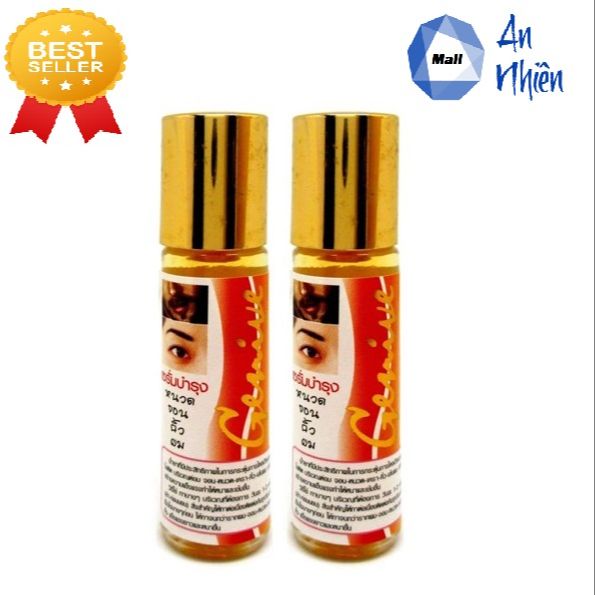 Bộ 2 lăn kích mọc lông mày râu genive thái lan - mẫu mới