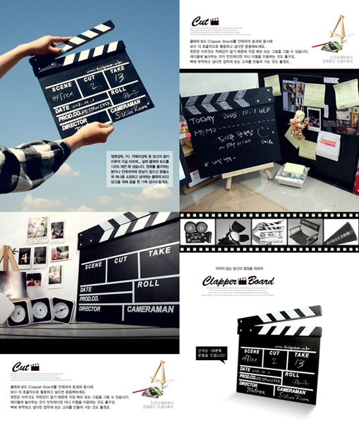 [HCM]BẢNG ĐIỆN ẢNH (CLAPPER BOARD )