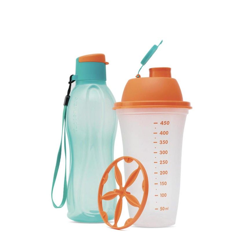 Bộ Bình Lắc & Bình Nước Thể Thao Tupperware Shake N Go - Tupperware Mall Chợ Lớn