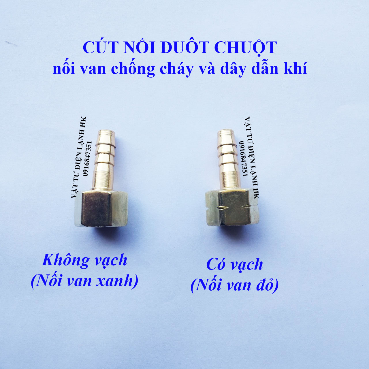 Cút nối đuôi chuột nối van chống cháy và ống dây dẫn khí (chọn đúng loại khi đặt hàng)