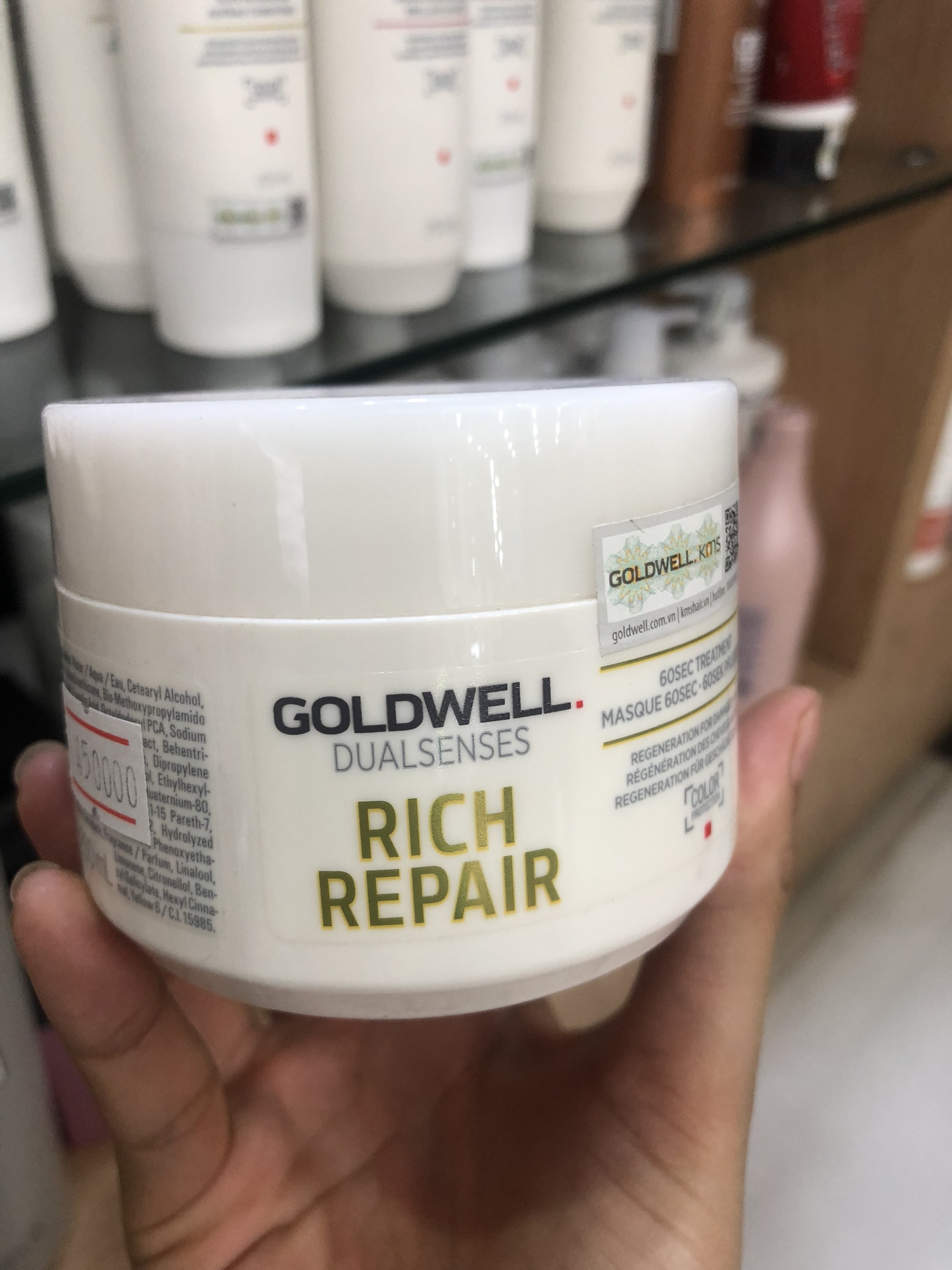 [HCM]hấp dầu goldwell phục hồi tóc khô hư tổn 200ml