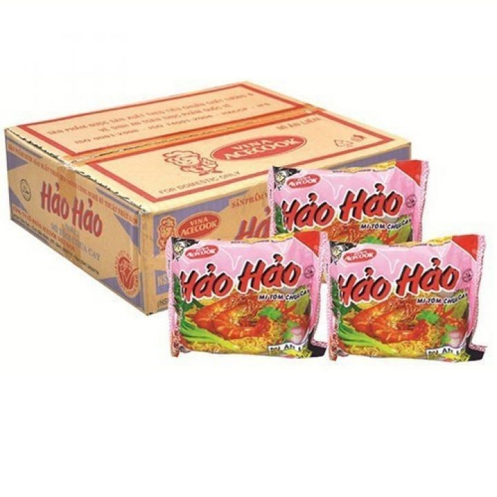 Thùng Mì Hảo Hảo Chua Cay 30 Gói