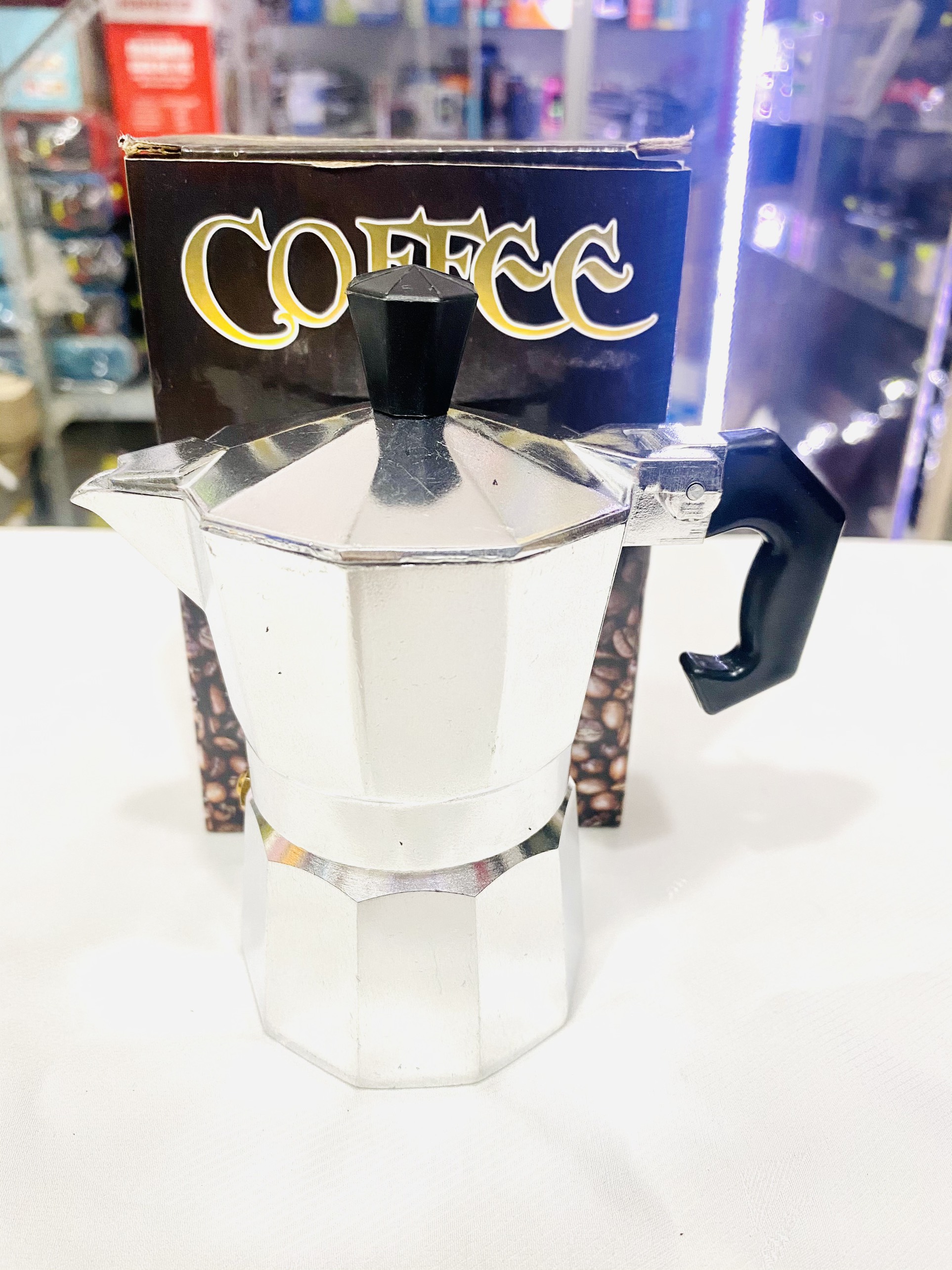[HCM]Bình pha cafe Espresso (Moka pot) dung tích 01 cup (50ml)