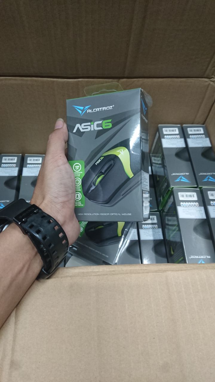 Chuột có dây Alcatroz Asic 6 - Bao bền, đẹp [ sản phẩm đang bán chạy nhất ]