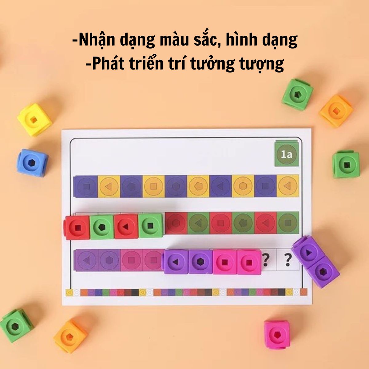 Math link cube number block educational toy kid miniture thinking math learning tools-Soc shop 2023