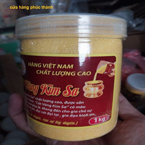 cát vàng kim sa cắm bát hương 800g