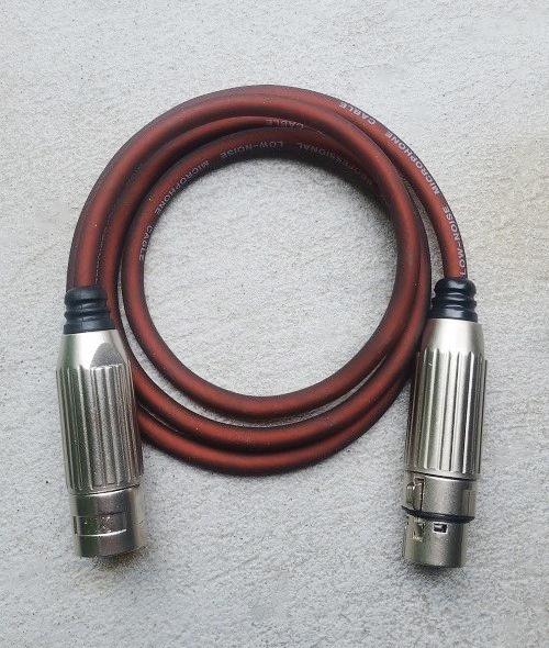 Dây micro Jack canon XLR đực ra XLR cái 0,5 mét