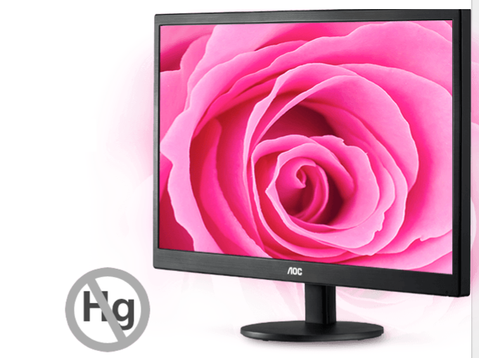 Màn Hình AOC 18.5" E970SWNL (1366x768/60Hz/5ms)