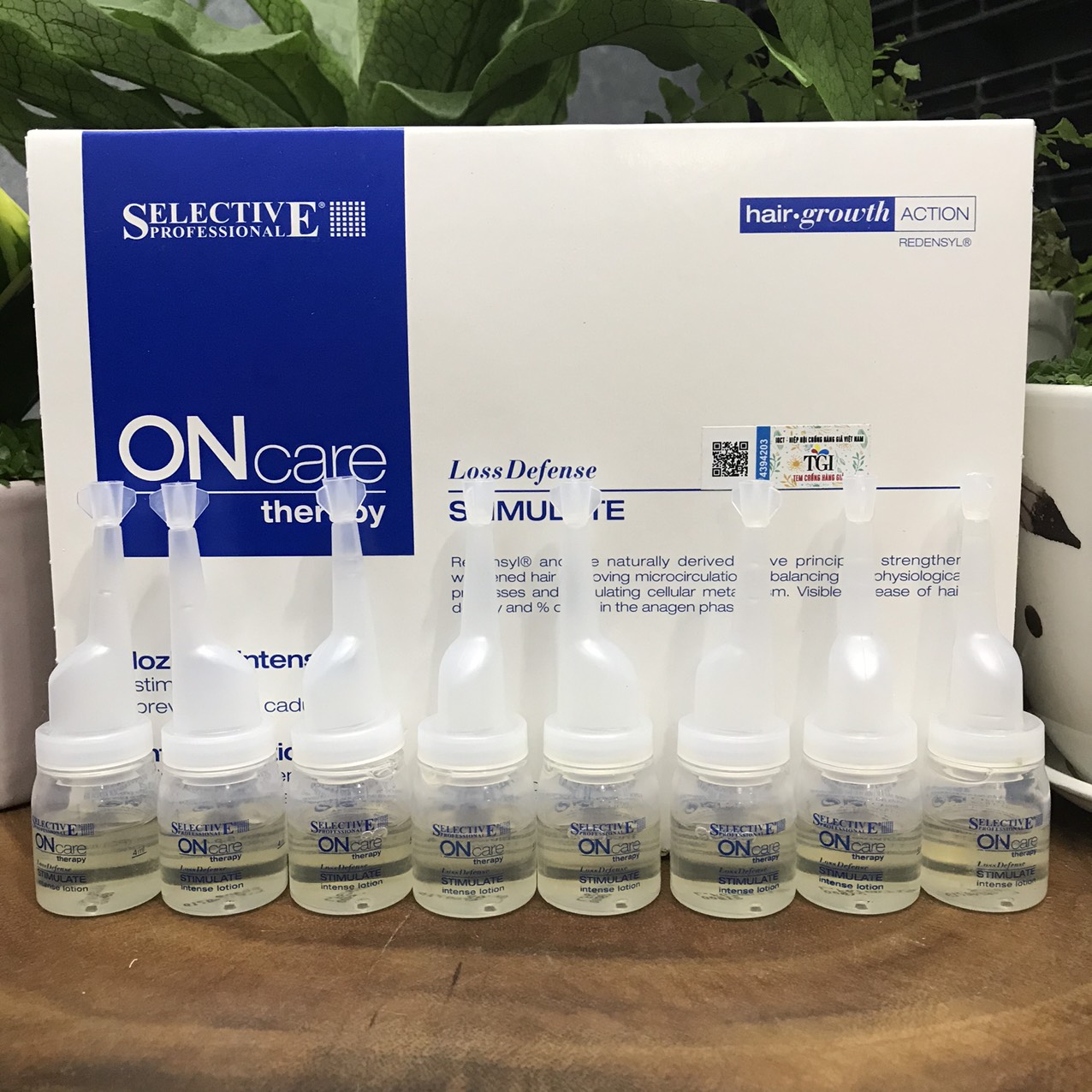 [HCM]Tinh dầu chống rụng tóc chuyên sâu Stimulate Intense Lotion Selective 8x8ml ( NEW )