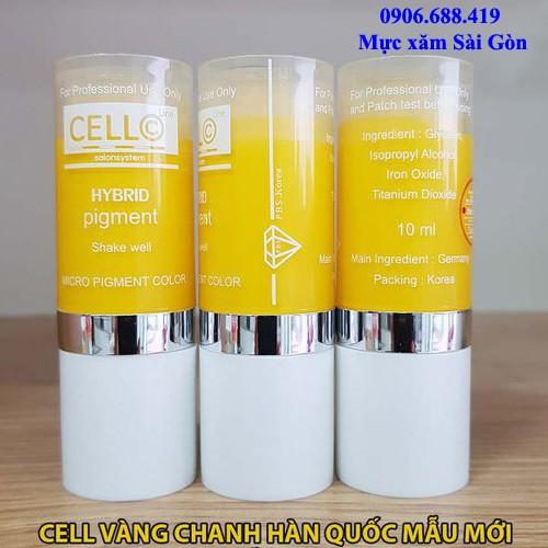 [HCM]Mực Vàng Chanh CELLO Hàn Quốc 10ml